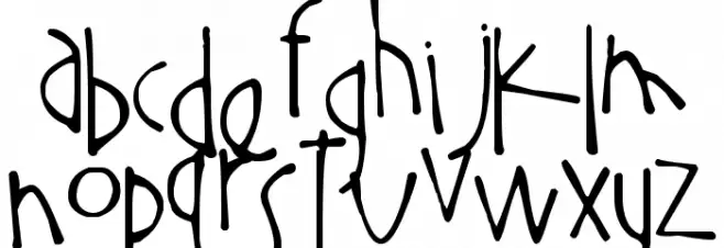 The Buns फ़ॉन्ट लोअरकेस