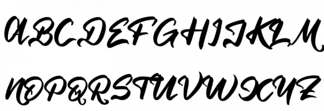 The California Hustle Schriftart Groß