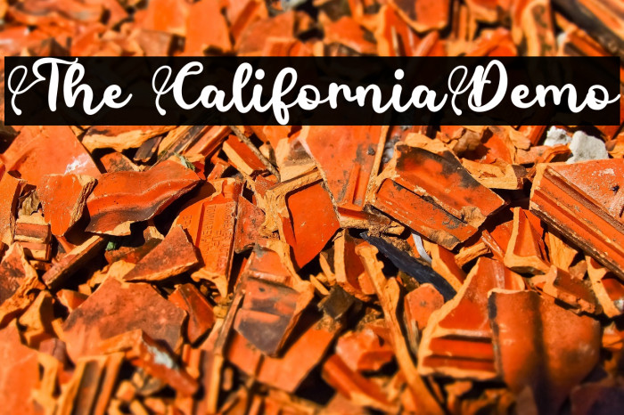 The CaliforniaDemo Example 2