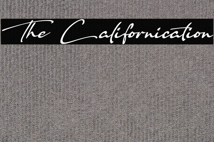 The Californication Example 1