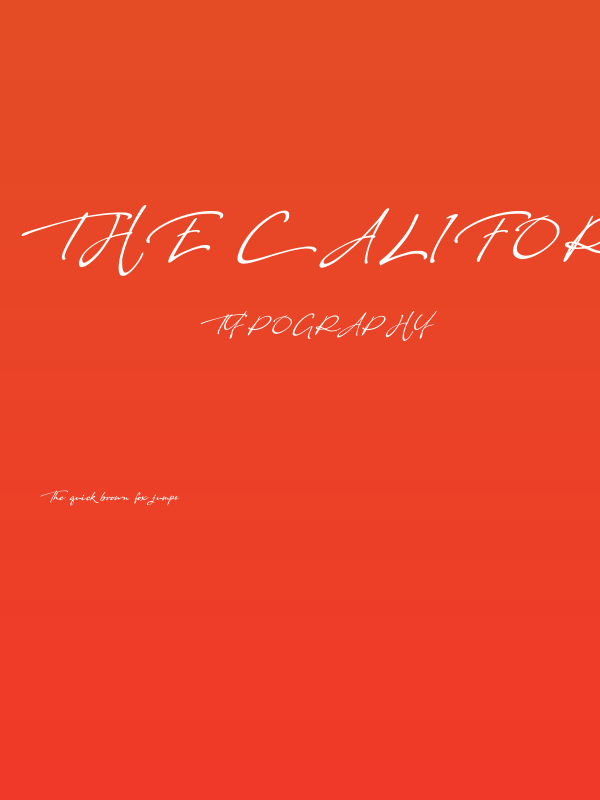 The Californication Poster