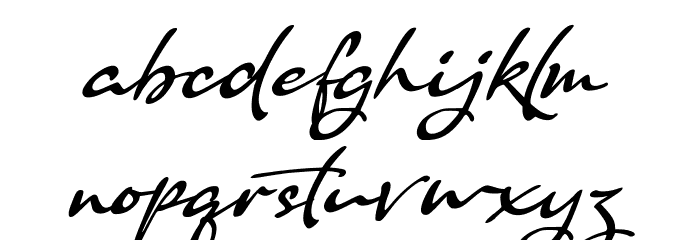The Californication Font LOWERCASE