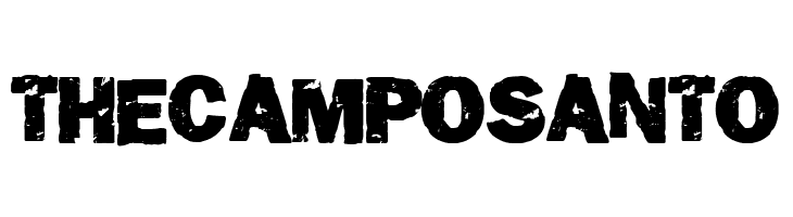 The Camposanto  font caratteri gratis