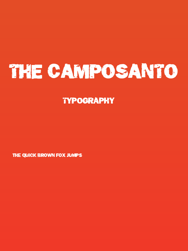 The Camposanto Poster
