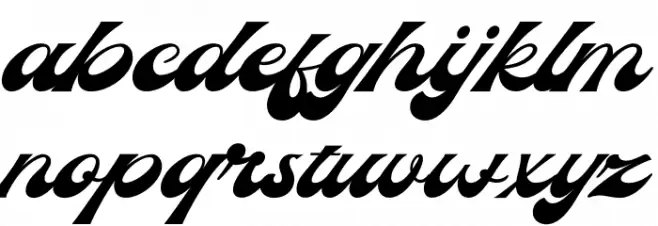 The Candy and Boy Demo फ़ॉन्ट लोअरकेस