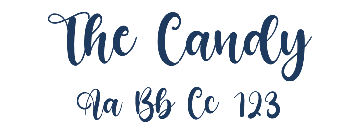 The Candy Font Preview