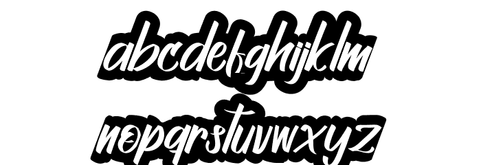The Capten Hoyda Font Litere mici