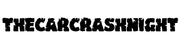 The Car Crash Night  免费字体下载