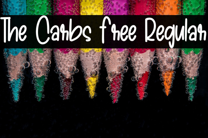 The Carbs Free Regular Example 1