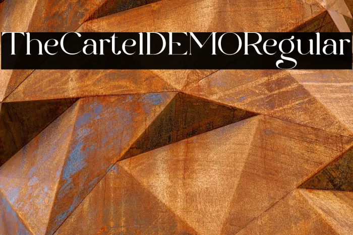 The Cartel DEMO Regular Example 3