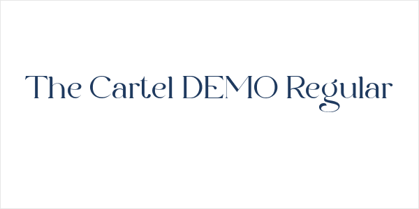 The Cartel DEMO Regular Logo