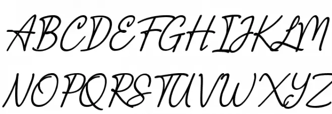 The Castellon Slant Reguler Font OTHER CHARS