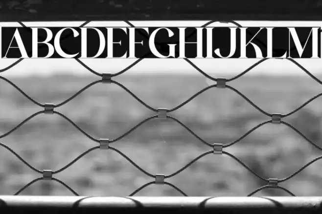 The Castle Elizah Font examples