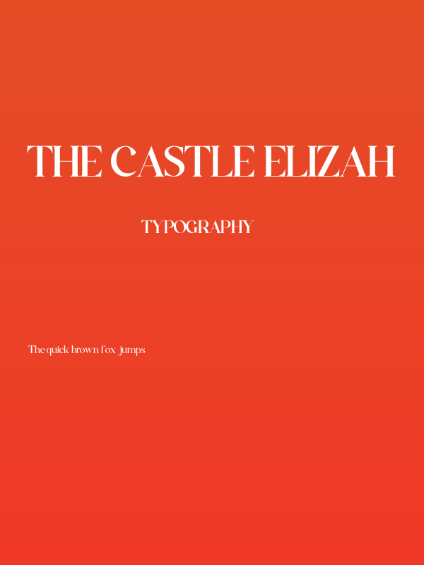 The Castle Elizah Poster
