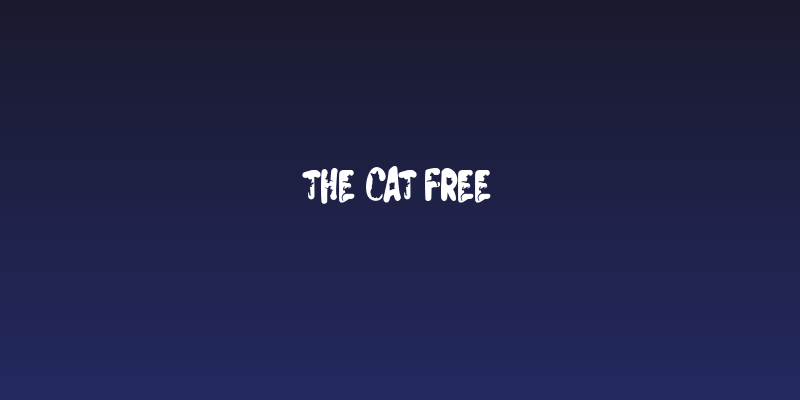 The Cat FREE Social Header