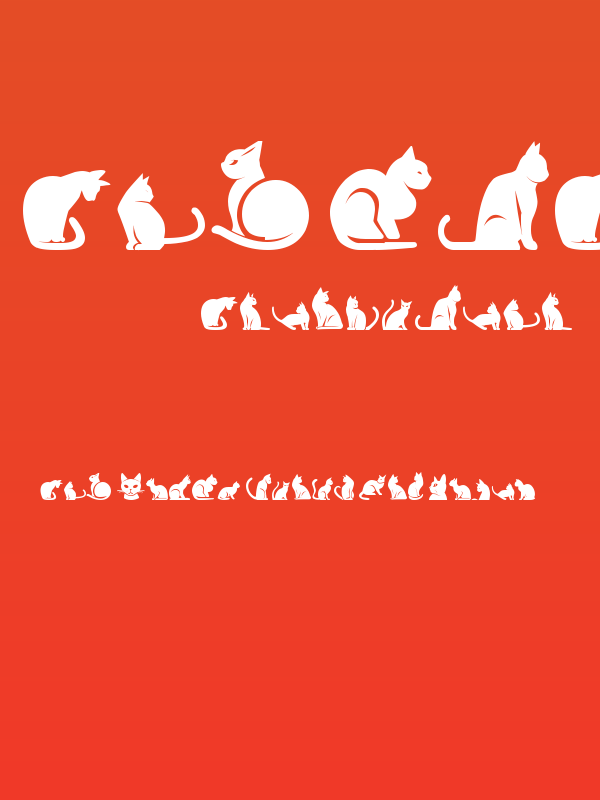 The Cats of South St Poster