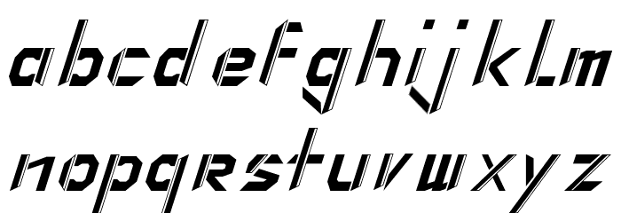 The Change Italic Font LOWERCASE