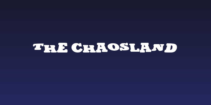 The Chaosland Social Header