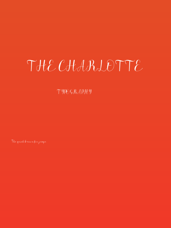 The Charlotte Poster