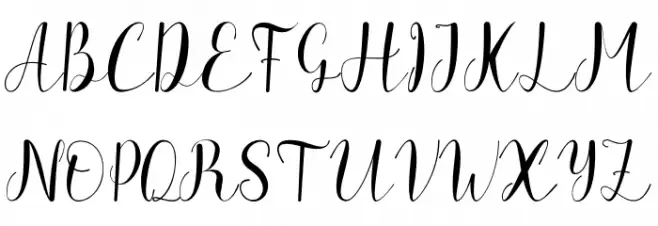 The Charlotte Schriftart Groß