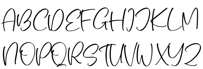 The Charmless Font UPPERCASE
