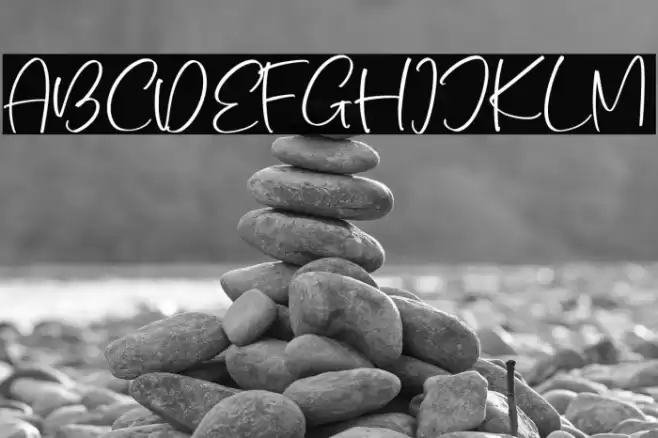 The Charmless خط examples