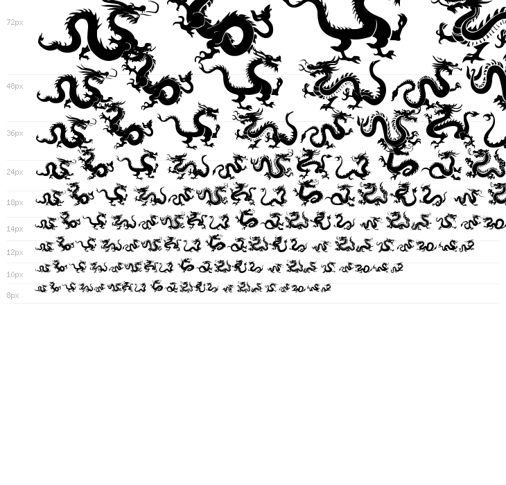 The Chinese Dragon of South ST Waterfall