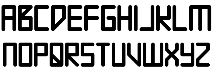 The Citadels Font LOWERCASE