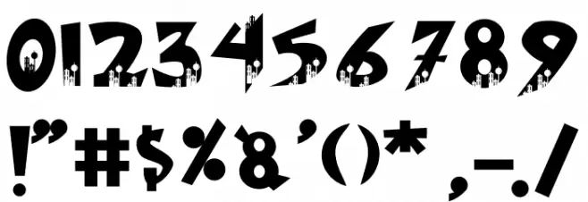 The Cityzen Font OTHER CHARS