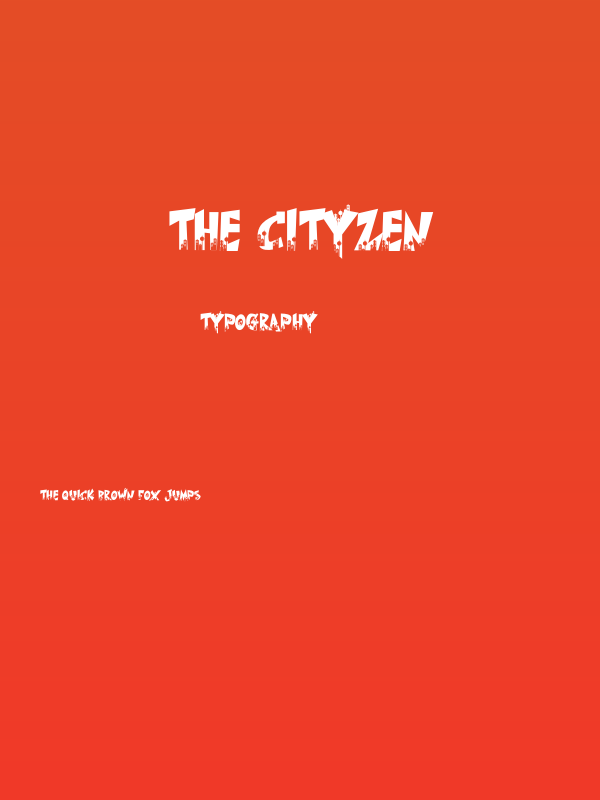 The Cityzen Poster