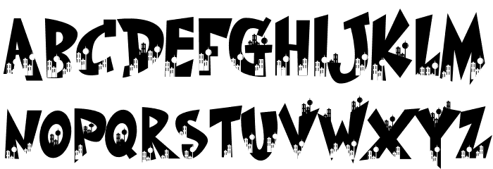 The Cityzen Font LOWERCASE