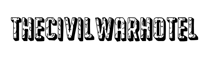 The Civil War Hotel  免费字体下载