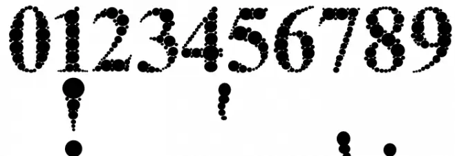 The Classy Dots Font OTHER CHARS