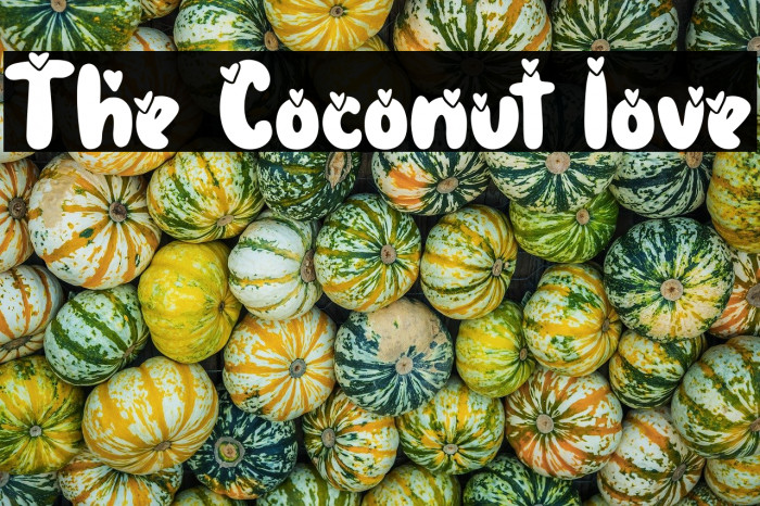 The Coconut love Example 1