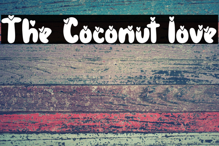 The Coconut love Example 2