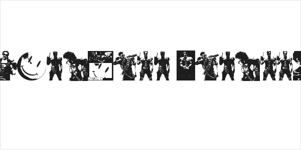 The Comedian Dingbats Logo