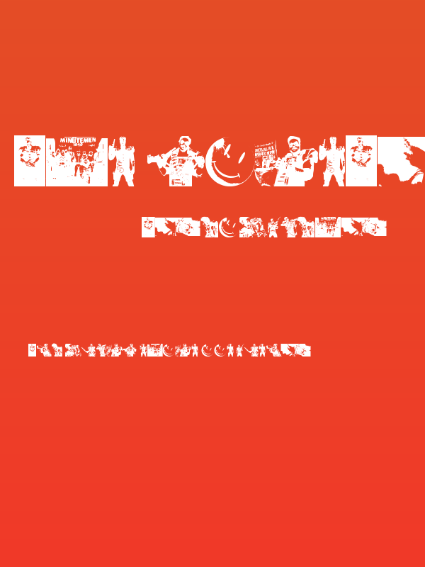 The Comedian Dingbats Poster