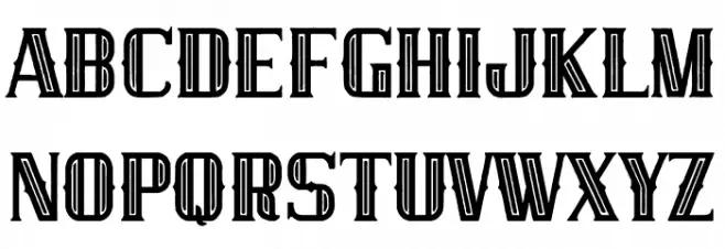 The Company Schriftart Groß