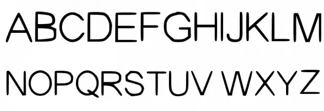 The Confession Regular Font Litere mari