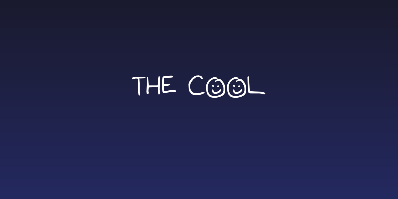 The Cool Social Header