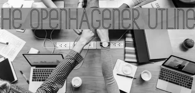 The Copenhagener Outline Font examples