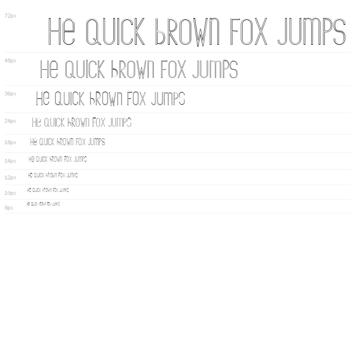 The Copenhagener Outline Waterfall