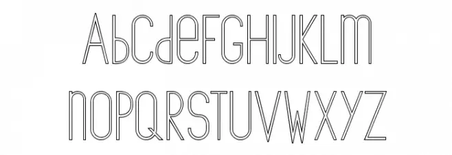 The Copenhagener Outline Fuentes MINÚSCULAS