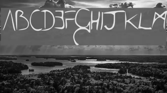 The Cowboy Font フォント examples