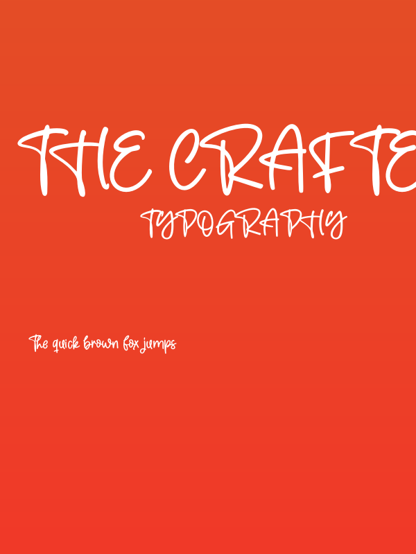 The Crafter Poster