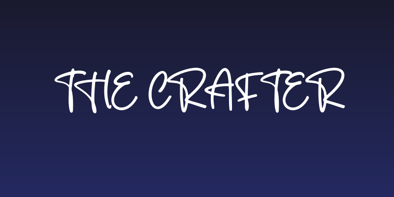 The Crafter Social Header
