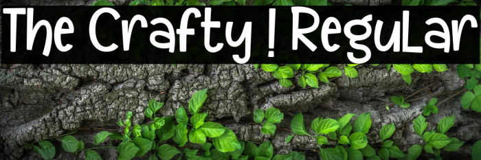 The Crafty ! Regular Example 2