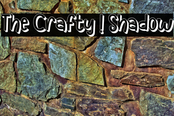 The Crafty ! Shadow Example 3