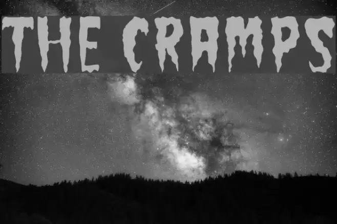 The Cramps Шрифта examples
