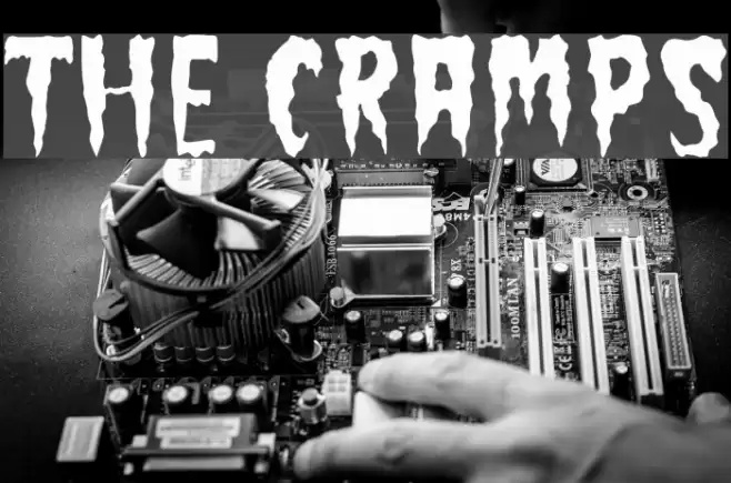 The Cramps Шрифта examples